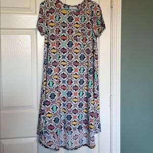 M LuLaRoe Disney Carly Dress - Minnie Mouse